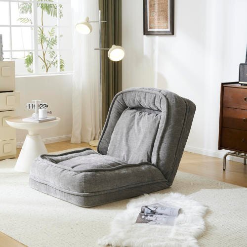 ソファー ソファーベッド 座椅子 3WAY 1人掛け シングル 1人掛け ベッド 折りたたみ フロアソファー 寝る 座る_画像5