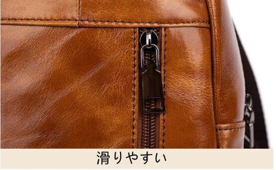 メンズバッグ 牛革 ボディバッグ 本革 登山旅行 アウトドア ワンショルダー 斜めがけバッグ おしゃれ 軽量 大容量 通勤 収納可能_画像6