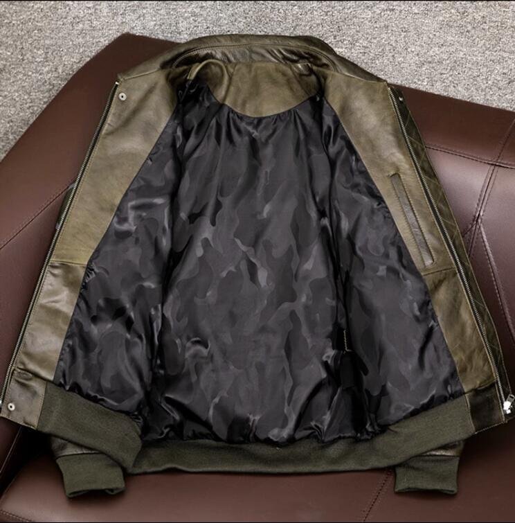 超人気☆レザージャケット機関車 ライダースジャケット 革 カウハイド ハーレー レザーコート バイクレザー 革ジャン_画像5