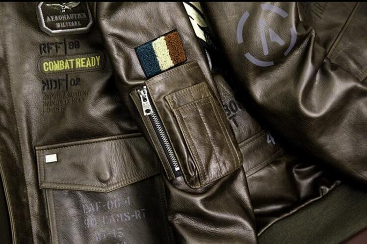 超人気☆レザージャケット機関車 ライダースジャケット 革 カウハイド ハーレー レザーコート バイクレザー 革ジャン_画像10