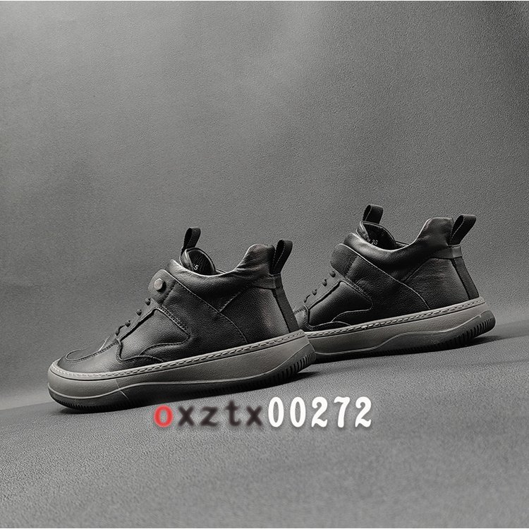  мужской обувь осень-зима для полный серый n кожа толщина низ спортивные туфли мужской обувь Trend обувь 