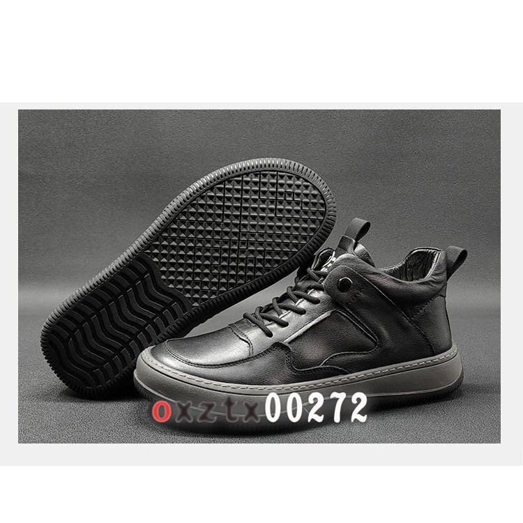  мужской обувь осень-зима для полный серый n кожа толщина низ спортивные туфли мужской обувь Trend обувь 