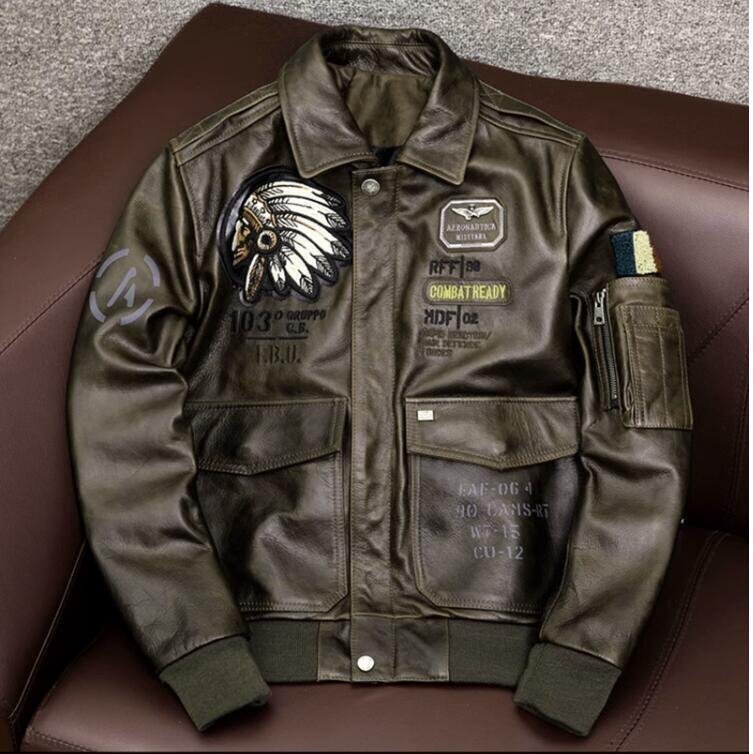 超人気☆レザージャケット機関車 ライダースジャケット 革 カウハイド ハーレー レザーコート バイクレザー 革ジャン_画像1