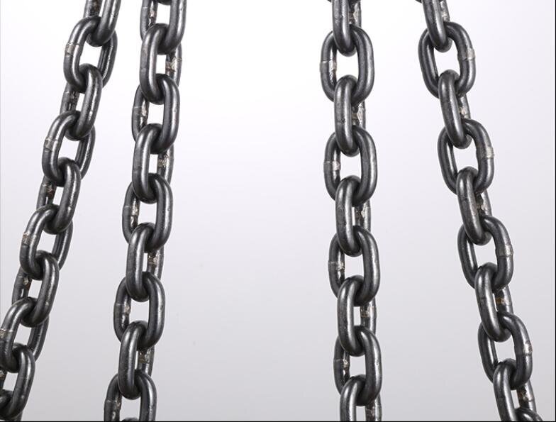  новое поступление * транспортировка работа для цепь sling sling крюк модель G80 марганец сталь производства использование нагрузка 2t 4шт.@ подвешивание .-n диаметр 6mm длина 1m