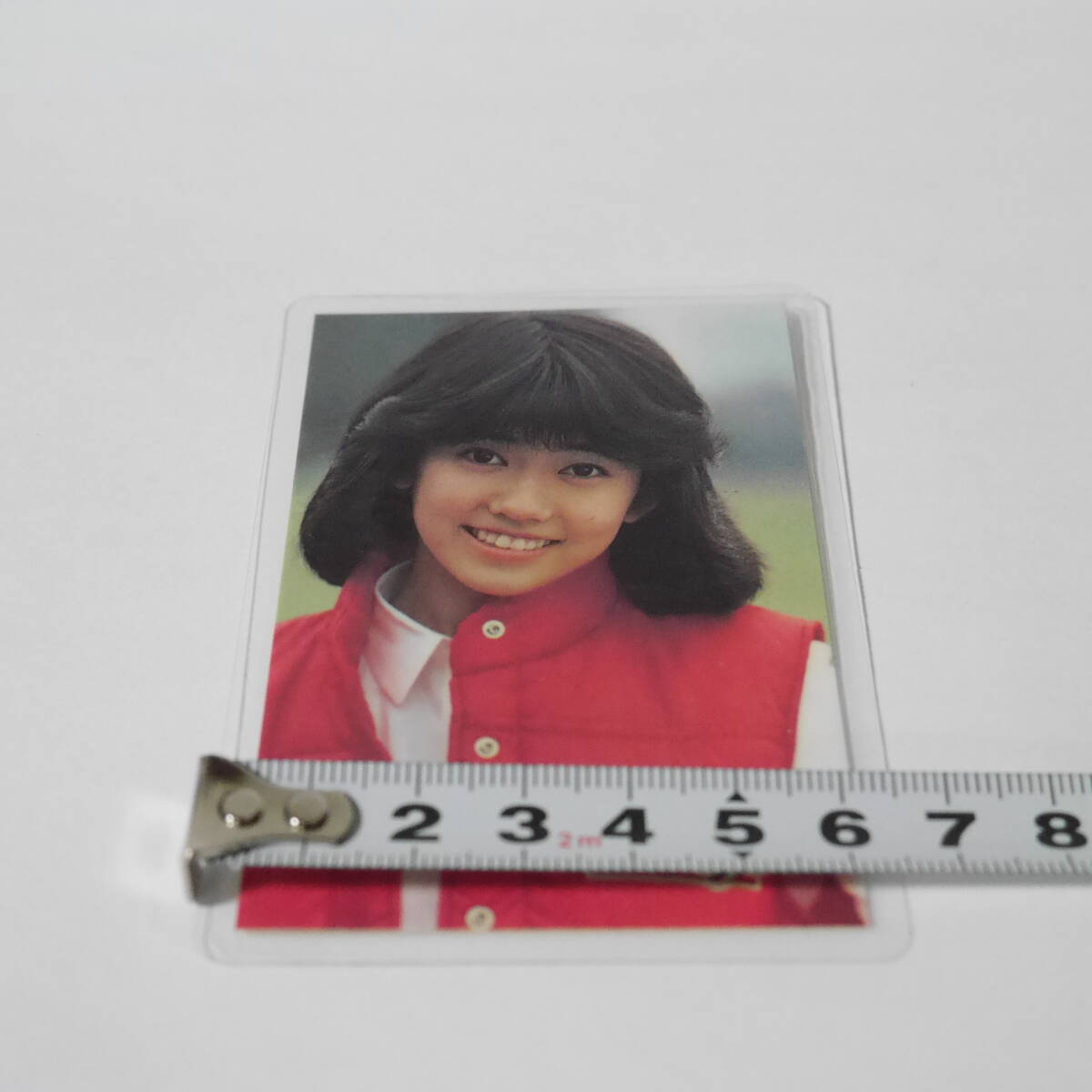 AY * Matsumoto . плата * фотографии звезд карта ламинирование карта Showa идол retro б/у 