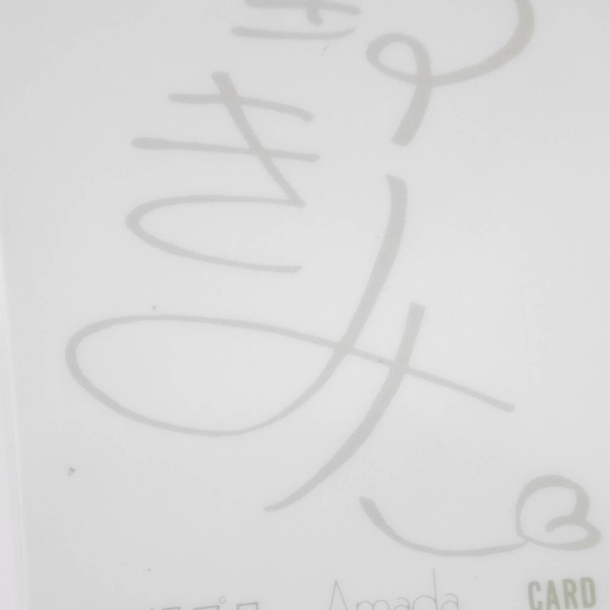 AY * вода ....* фотографии звезд карта ламинирование карта Showa идол retro б/у ③