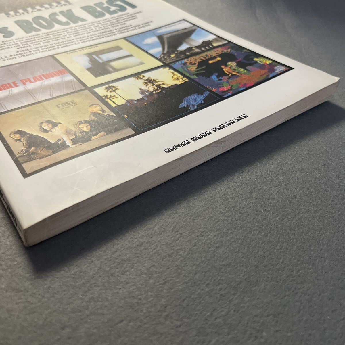 70年代ロック・ベスト●1996年12月26日初版発行●ギター・スコア●楽譜●音楽●キッス●ディープ・パープル●エアロスミス●サンタナ_画像8