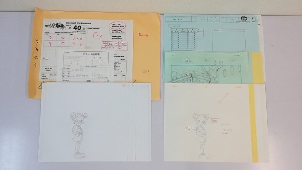 mW547b [人気] おジャ魔女どれみドッカ～ン! 第40話 細田守 演出回 S2-C10/S9-C5 どれみ 原画 修正 動画 レイアウト 他 | ホビー H_画像1