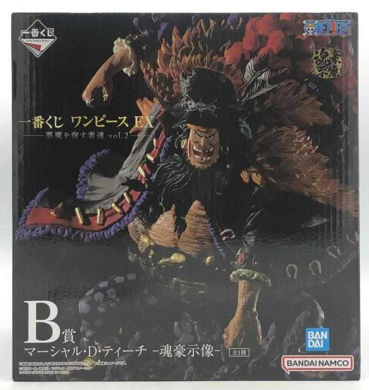 【中古】[開封] バンダイ 一番くじ ワンピース EX 悪魔を宿す者達 vol2 B賞 マーシャル・D・ティーチ -魂豪示像-[240092283394]_画像1