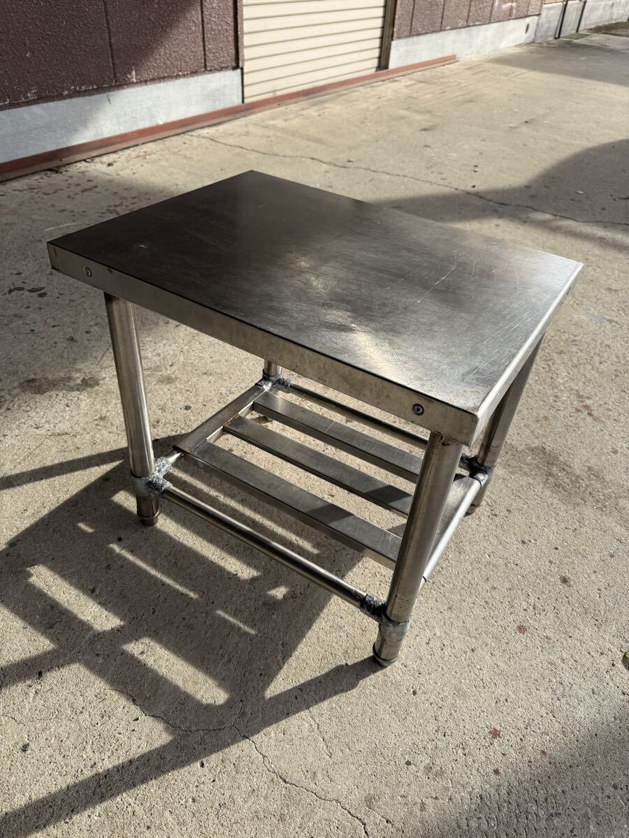 ★税込送料無料★ マルゼン　ガス台　コンロ台　 ステンレス ステンレス台 作業台 調理台 作業機器 厨房機器 飲食店　450×600×540_画像3