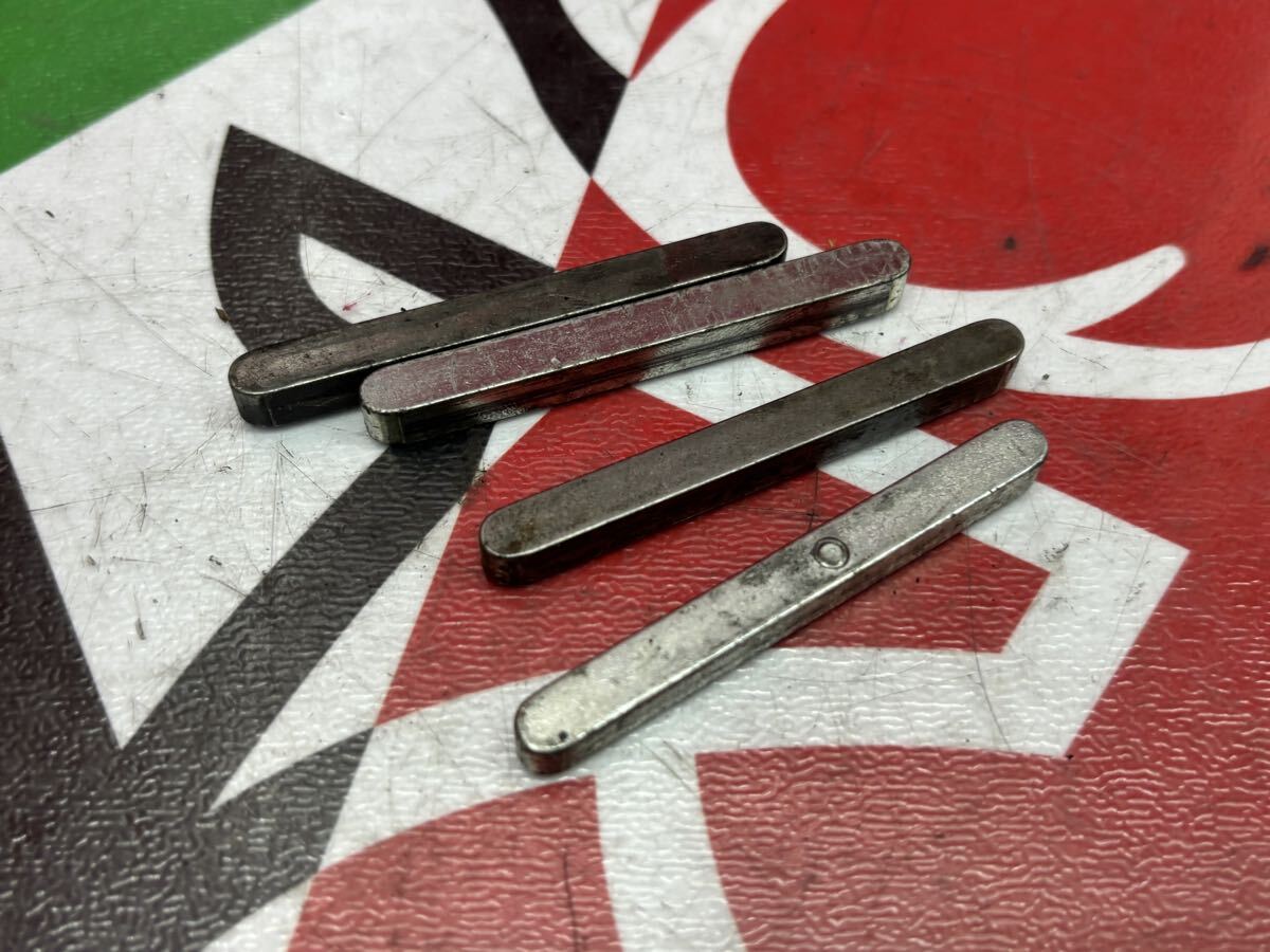 #CDIG パロリン カデット 純正 シャフトキー 30パイ 1台分4本セット 2023モデル_画像2