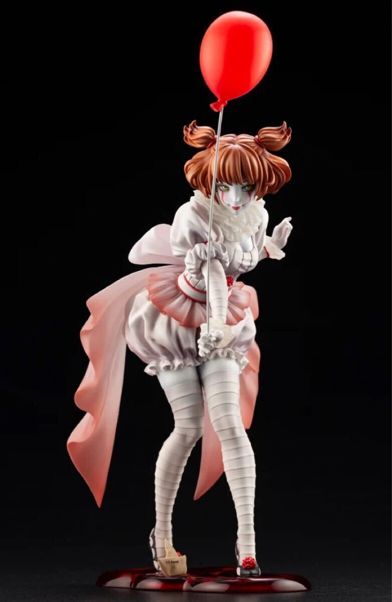 新品 未開封 コトブキヤ HORROR美少女 ペニーワイズ ホラー美少女 山下しゅんや BISHOUJO フィギュア_画像4