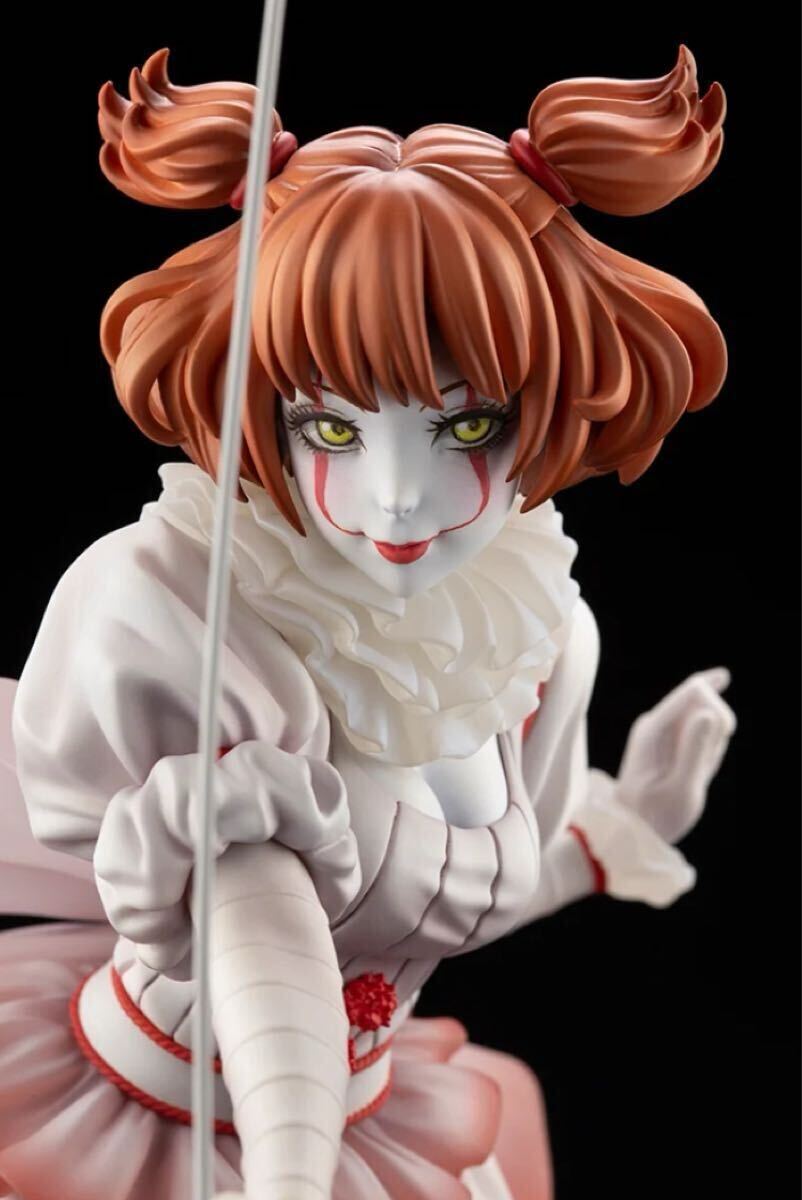 新品 未開封 コトブキヤ HORROR美少女 ペニーワイズ ホラー美少女 山下しゅんや BISHOUJO フィギュア_画像6