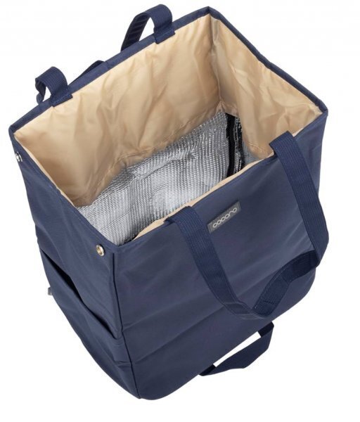 ZB446-1 ② cocoro ココロ ハンディートートカート たためるハンディトートカート 買い物バッグ 保冷 旅行に便利 ユーズド 4500円_画像7