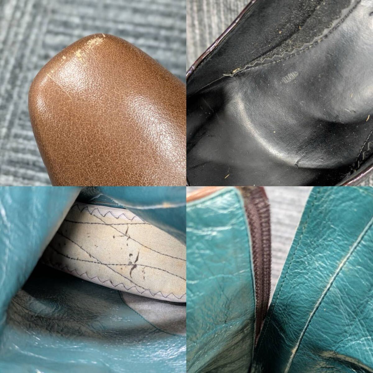 ② 伊集　11月　No.36 レディース　シューズ　2足　まとめ　Chloe クロエ　ブーツ　35 1/2 +az パンプス　22 1/2 くつ　汚れ剥がれあり_画像7