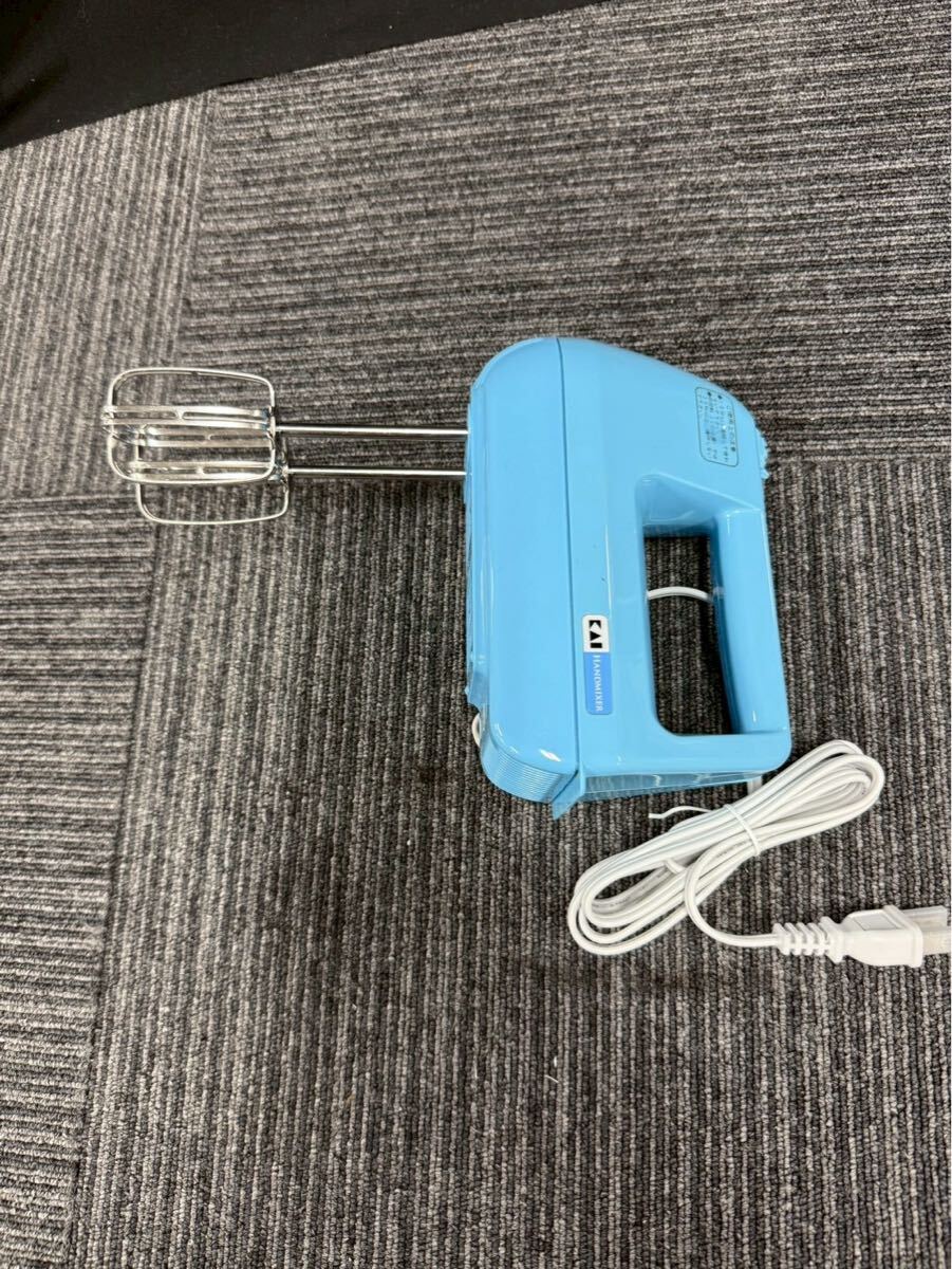  лес холм 11 месяц No.116 KAI. печать ручной миксер DZ-5932 подставка тип голубой электрический пена установить whip с коробкой электризация рабочее состояние подтверждено 