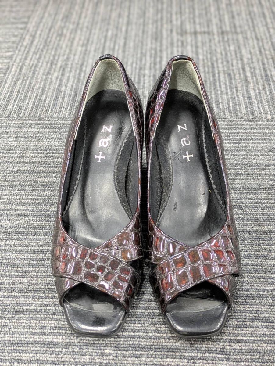 ② 伊集　11月　No.36 レディース　シューズ　2足　まとめ　Chloe クロエ　ブーツ　35 1/2 +az パンプス　22 1/2 くつ　汚れ剥がれあり_画像4