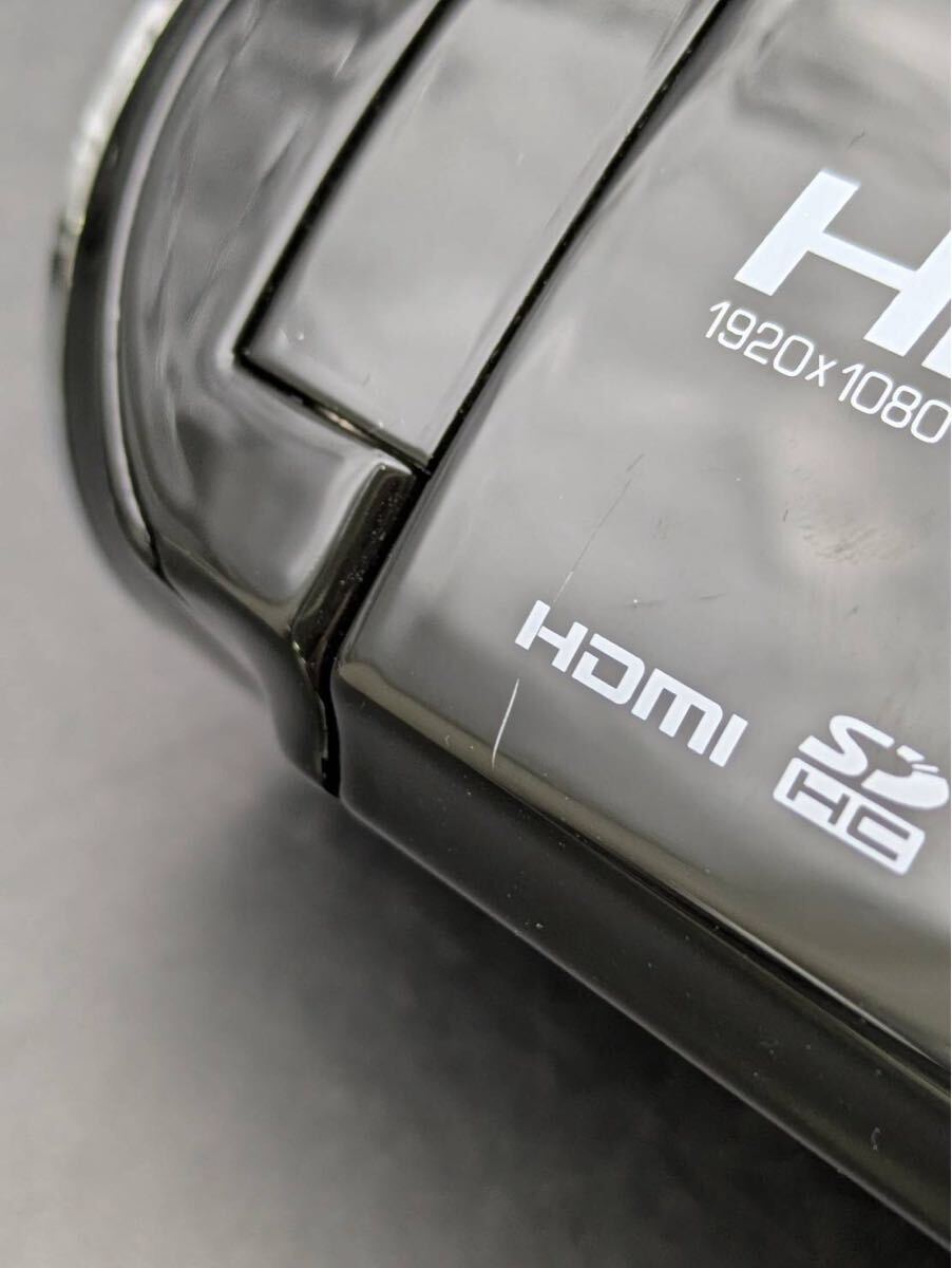 武井　11月　No.50 Joyeux ジョワイユ　ビデオカメラ　JOY-5162BK デジタル　ブラック　バッテリーなし　通電動作未確認　傷あり_画像10