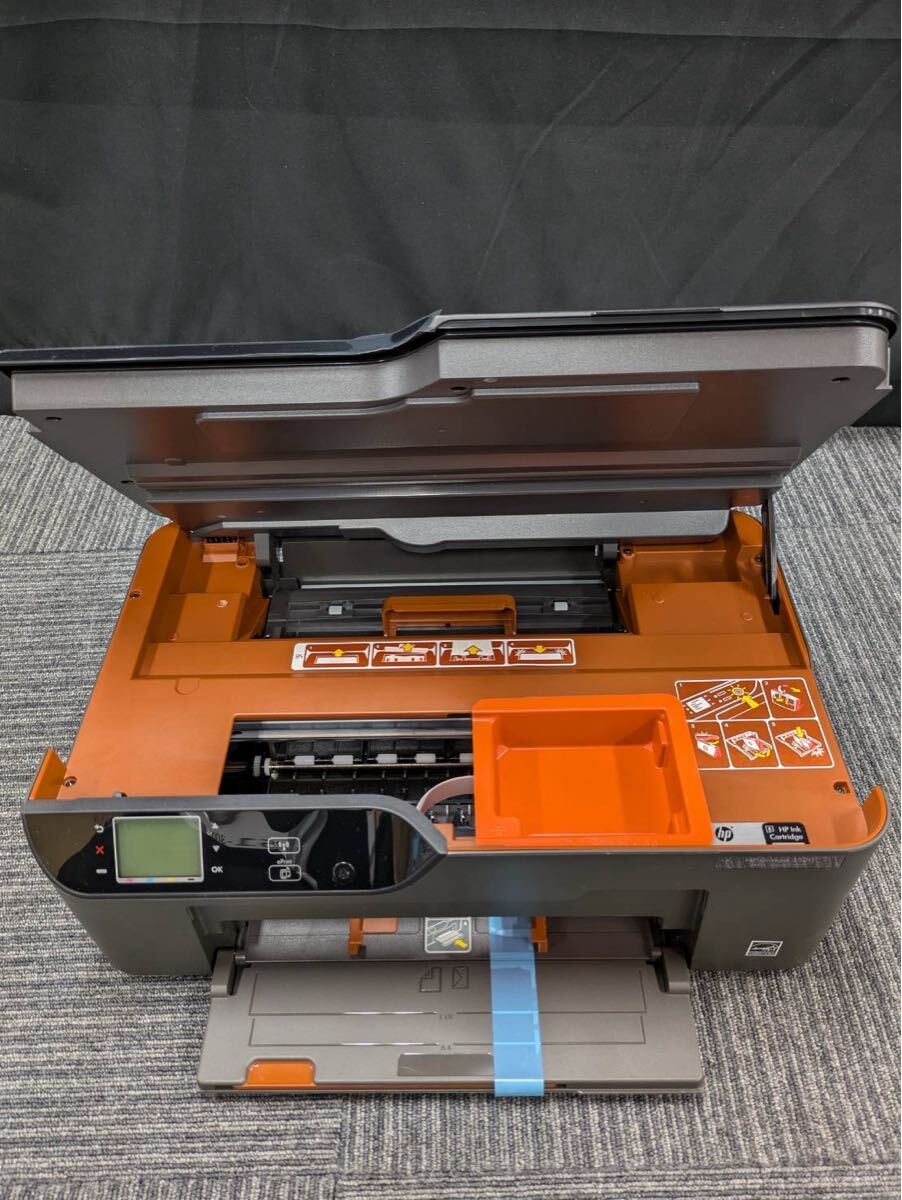 武井　11月　No.152 hp インクジェットプリンター 複合機　Deskjet 3520 傷あり　インクなし　箱付き　通電確認済み　_画像4