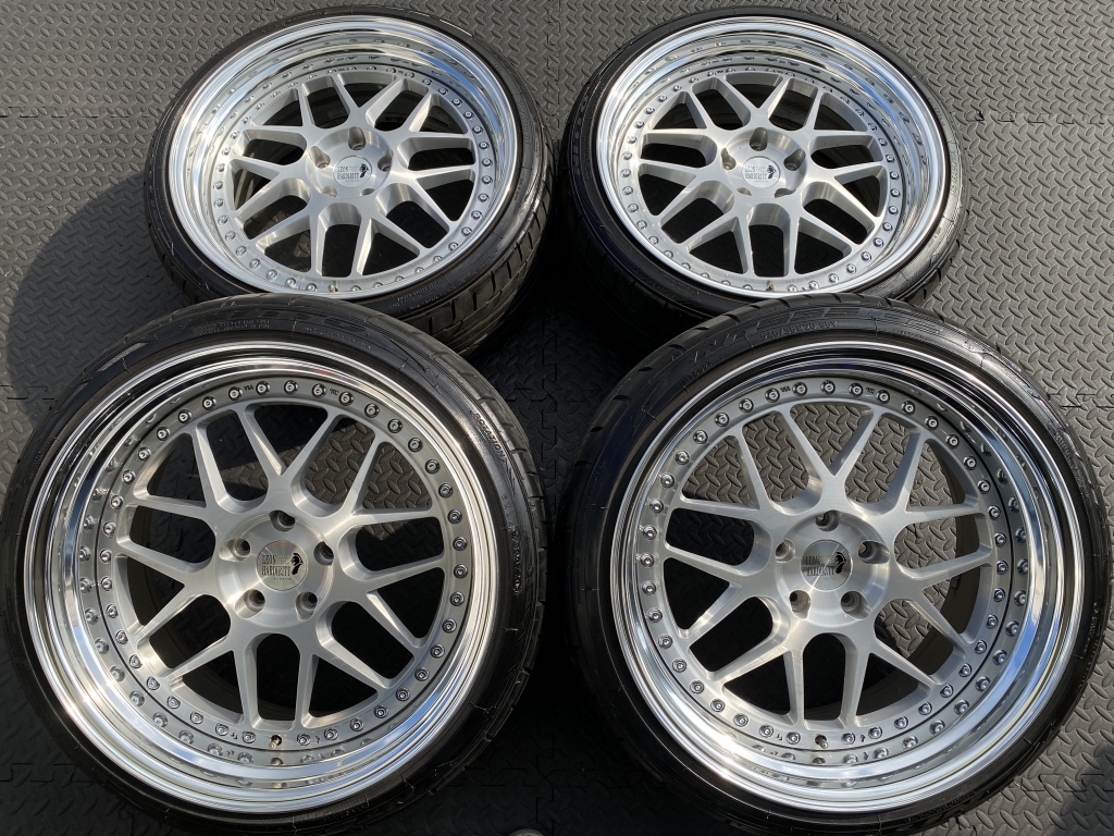 深リム段リム レオンハルト ゲミュート 9J10J アルファード ヴェルファイア エスティマ ハリアー アリスト クラウン マジェスタ シーマ BBS_画像1