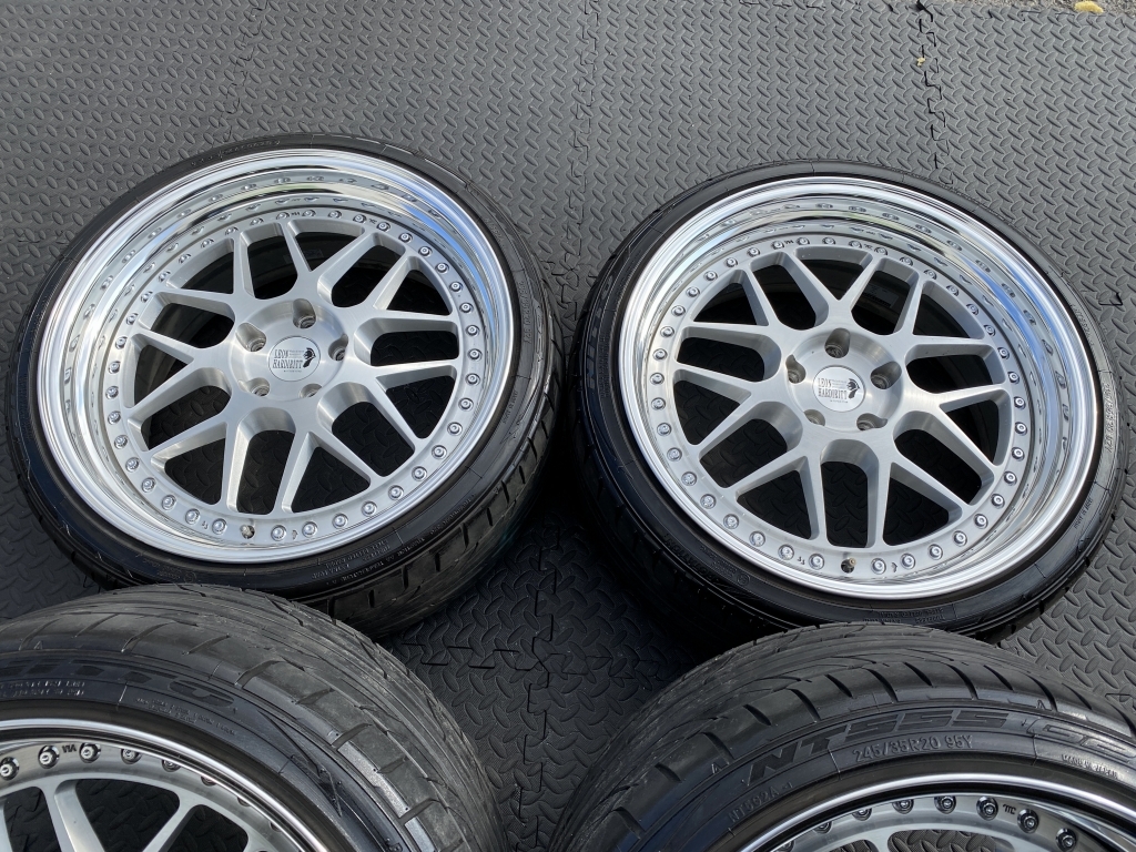 深リム段リム レオンハルト ゲミュート 9J10J アルファード ヴェルファイア エスティマ ハリアー アリスト クラウン マジェスタ シーマ BBS_画像3