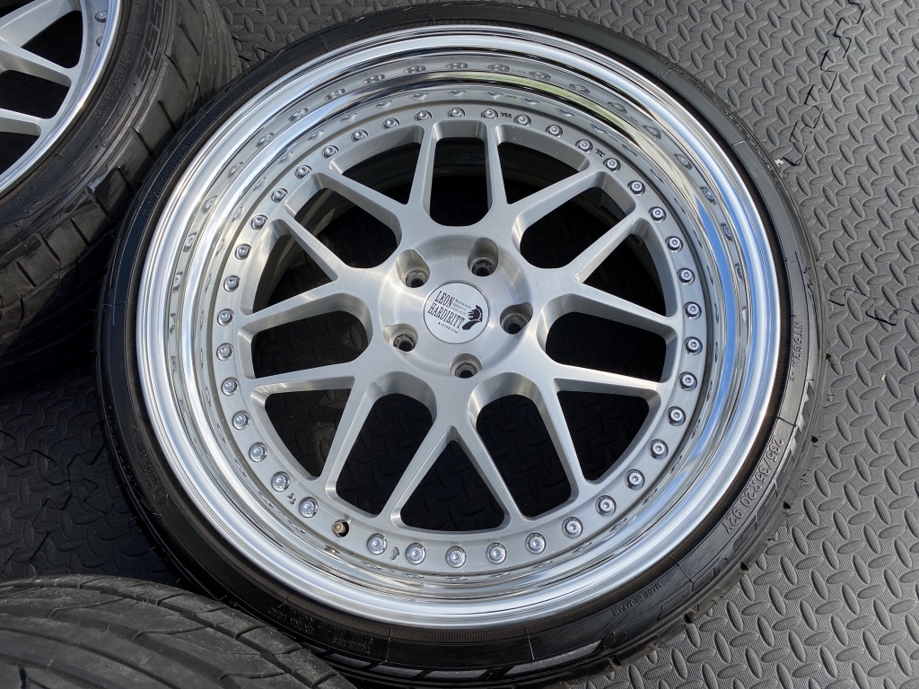 深リム段リム レオンハルト ゲミュート 9J10J アルファード ヴェルファイア エスティマ ハリアー アリスト クラウン マジェスタ シーマ BBS_画像5