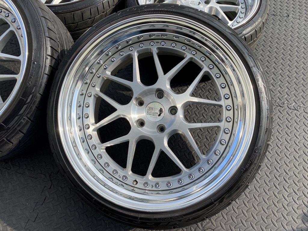 深リム段リム レオンハルト ゲミュート 9J10J アルファード ヴェルファイア エスティマ ハリアー アリスト クラウン マジェスタ シーマ BBS_画像6