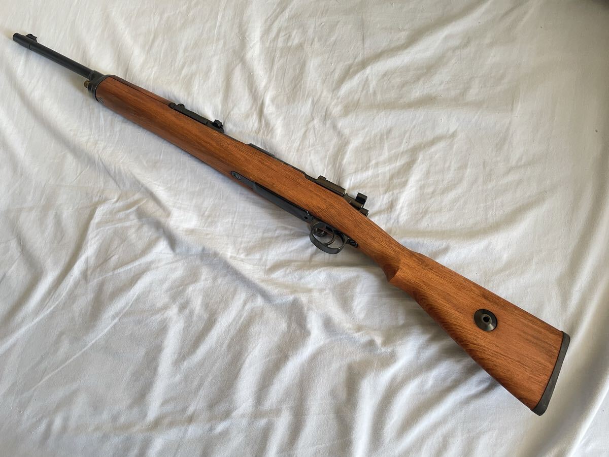 ★ジャンク／作動未確認★タナカ 98k サポーターカスタム(エアコッキング式)/検索 マルシン CMC CAW 木製ストック_画像1