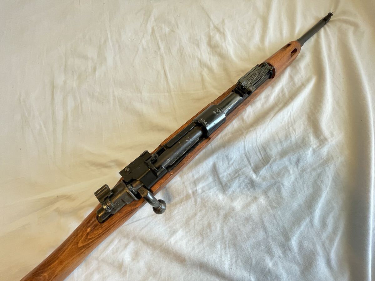 ★ジャンク／作動未確認★タナカ 98k サポーターカスタム(エアコッキング式)/検索 マルシン CMC CAW 木製ストック_画像3