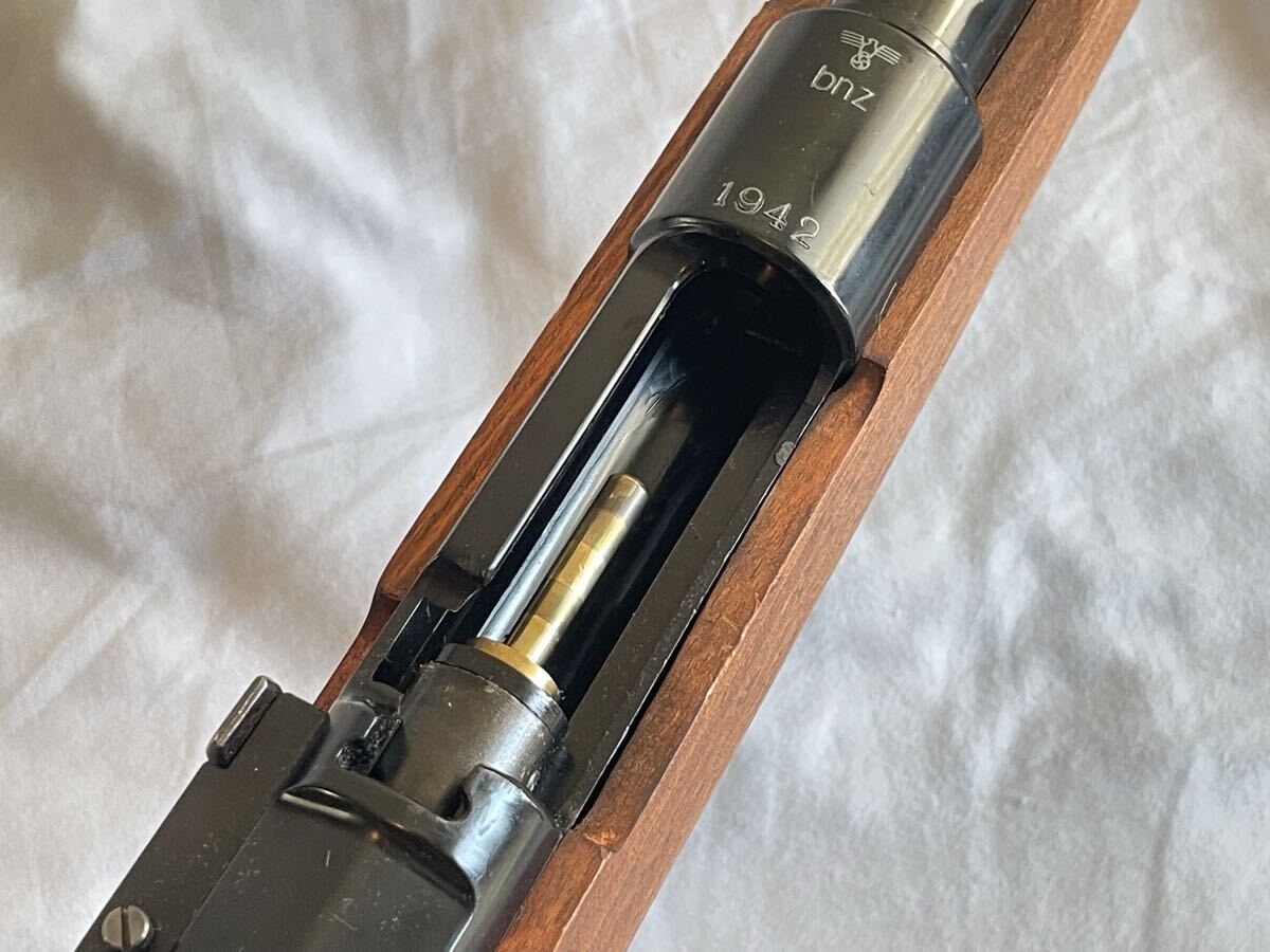 ★ジャンク／作動未確認★タナカ 98k サポーターカスタム(エアコッキング式)/検索 マルシン CMC CAW 木製ストック_画像5