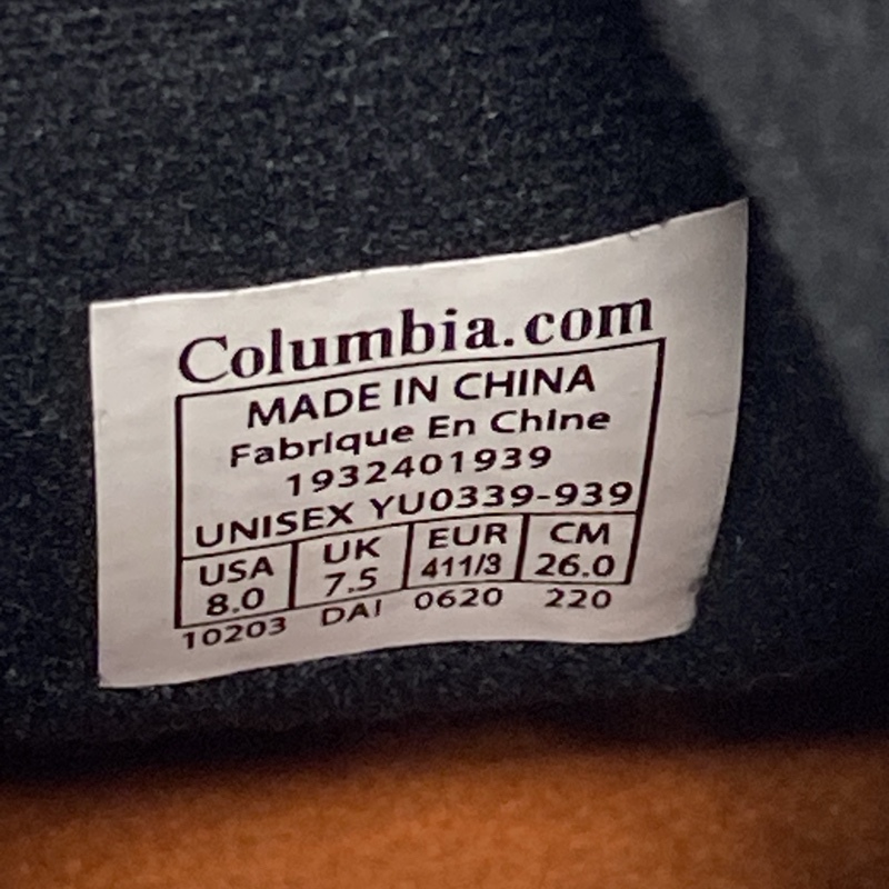 Columbia/コロンビア/スピンリールモック ウォータープルーフ オムニヒート/スノーシューズ/スリッポン/リアルツリーカモ/スニーカー_画像10