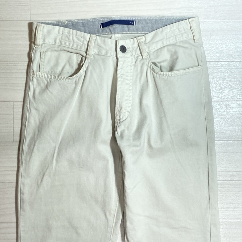 INCOTEX/インコテックス/イタリア製/ストレッチチノパンツ/314X0/スラックス/テーパード/リラックス/ジップフライ/カジュアル_画像2