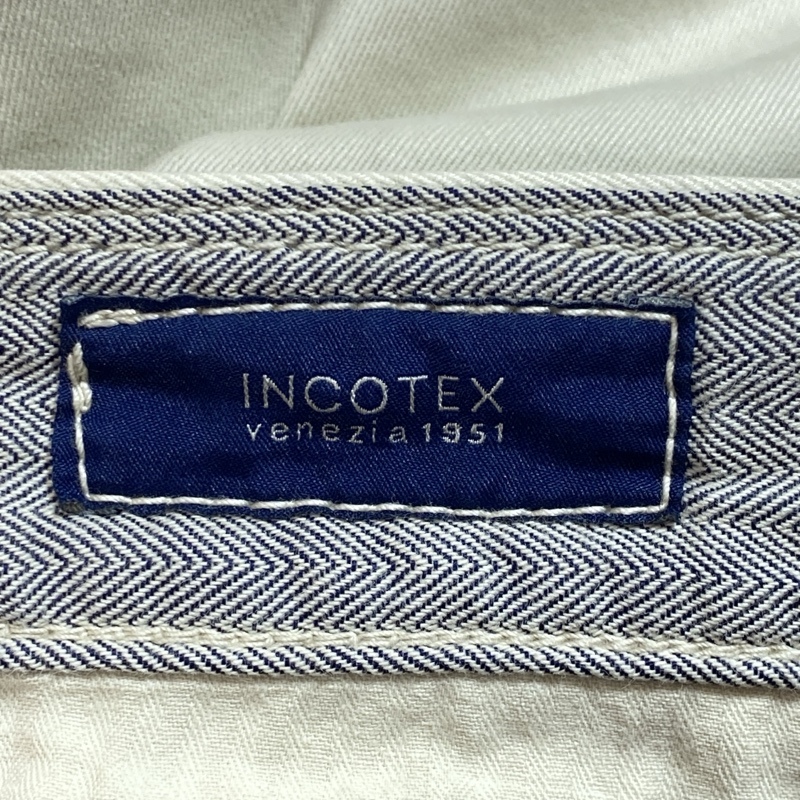 INCOTEX/インコテックス/イタリア製/ストレッチチノパンツ/314X0/スラックス/テーパード/リラックス/ジップフライ/カジュアル_画像8