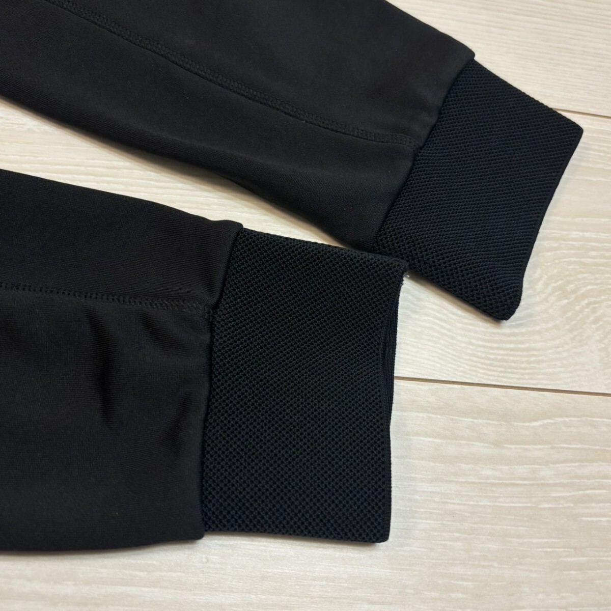 3XLサイズ●EMPORIO ARMANI EA7 エンポリオアルマーニ フルジップ トラックジャケット ジャージ EA7ロゴプリント ブラック メンズ_画像8