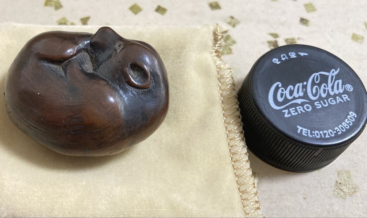 [ старый netsuke ] собака (. есть )