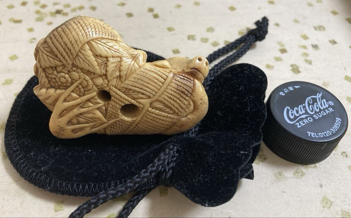 [ старый netsuke ]. родители .(. есть )