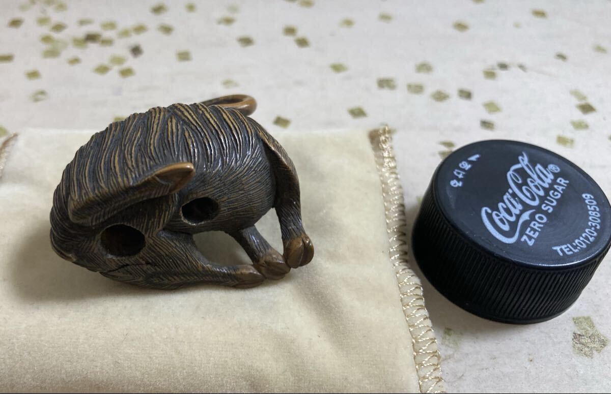 [ старый netsuke ] коза ( нет .)