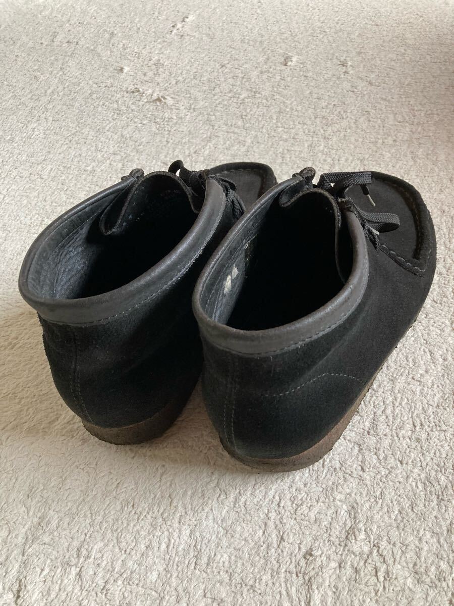 クラークス　ワラビー　 スエード 黒　US 8.5_画像3