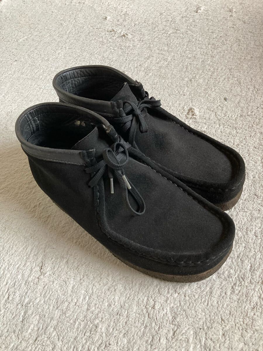 クラークス　ワラビー　 スエード 黒　US 8.5_画像4