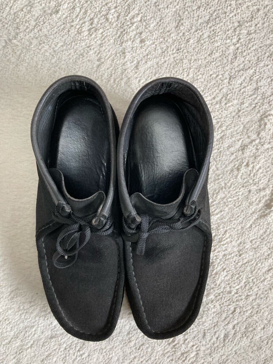 クラークス　ワラビー　 スエード 黒　US 8.5_画像6