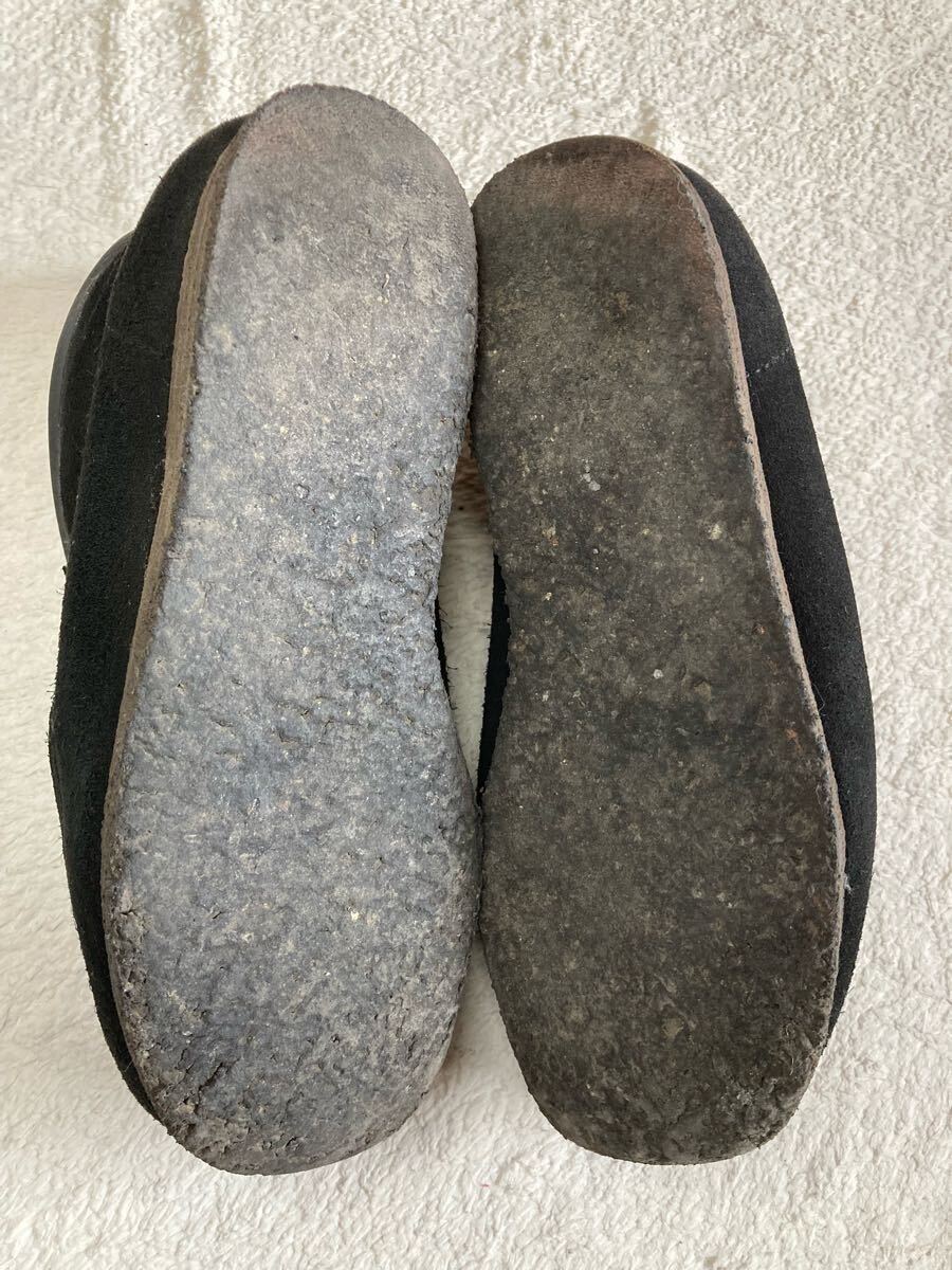クラークス　ワラビー　 スエード 黒　US 8.5_画像8