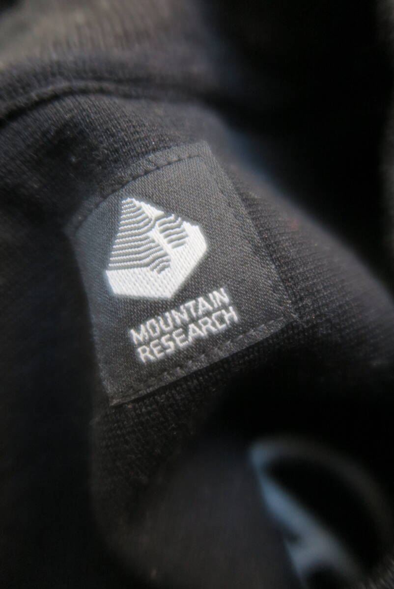 MOUNTAIN RESEARCH WOOL L/S SHIRT HOLIDAY IN THE MOUNTAIN チェーン刺繍 MADE IN JAPAN マウンテンリサーチ _画像7