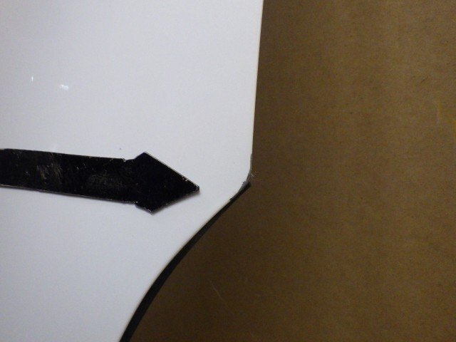 【岩手 盛岡発】中古 純正 ヴェゼル DAA-RU3 ボンネットフード フチ折れ有 ＜個人宛は支店止め配送＞_画像2