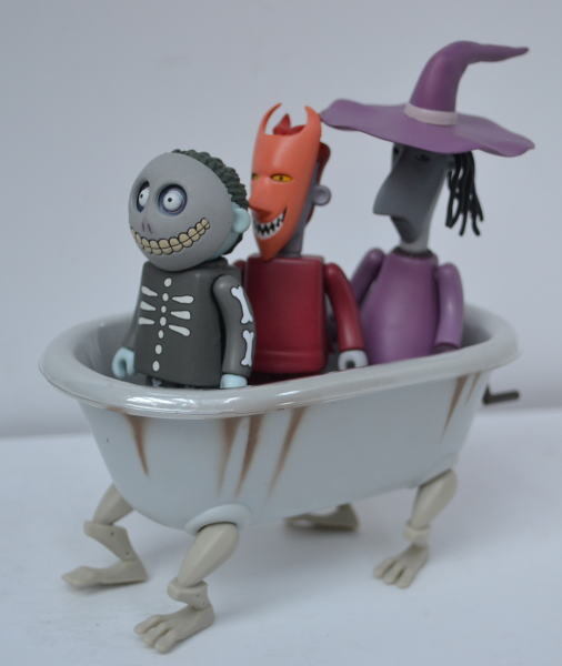 ロックショックバレル・バスタブ★ナイトメア・ビフォア・クリスマス★ディズニーメディコムトイ_画像1