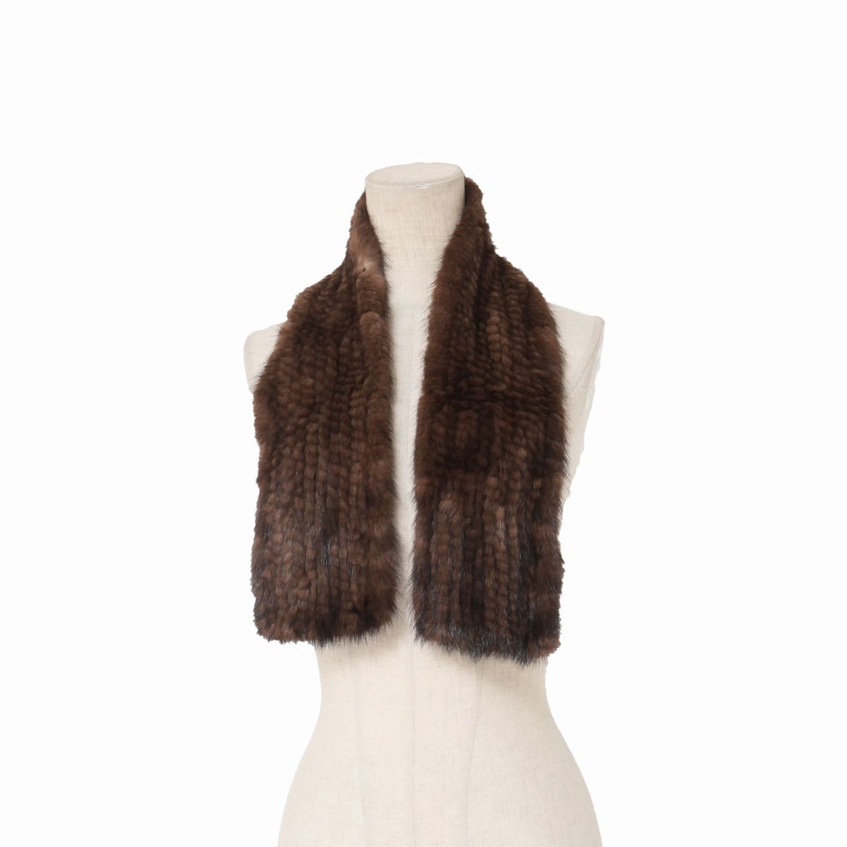 GS0009▲3点セット LANVIN COLLECTION/ランバン コレクション 含む ミンクファー レッキスラビットファー ティペット ショール 本毛皮_画像2