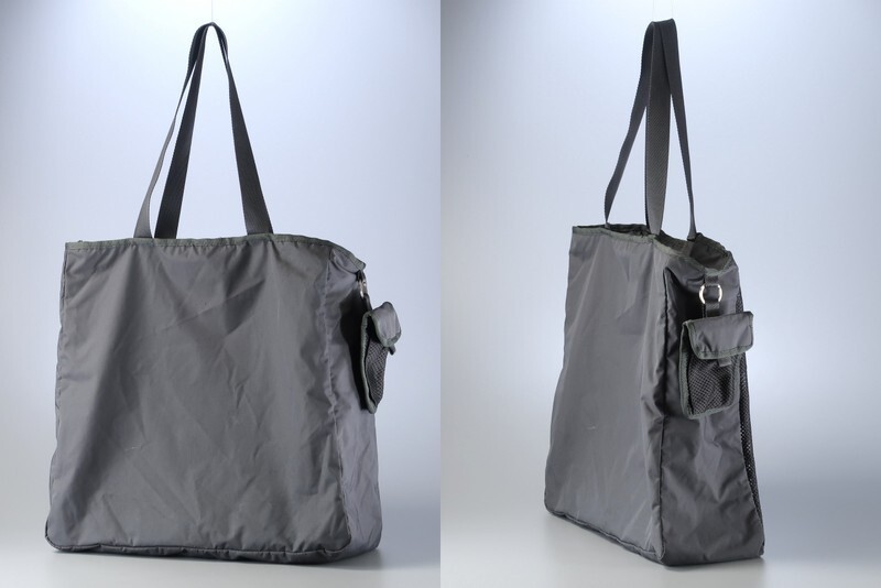 MI0951*90s 00s Archive PRARA SPORT Prada спорт сетка нейлон большая сумка MESH NYLON TOTE сумка имеется оттенок черного 