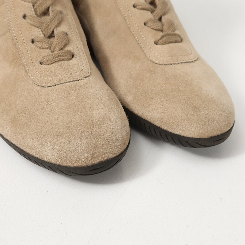 MI2714▼イタリア製*エルメス/HERMES*Hロゴ スエードレザー ハイカット レースアップ スニーカー 39.5(25.5cm相当) 靴 ベージュ系_画像5