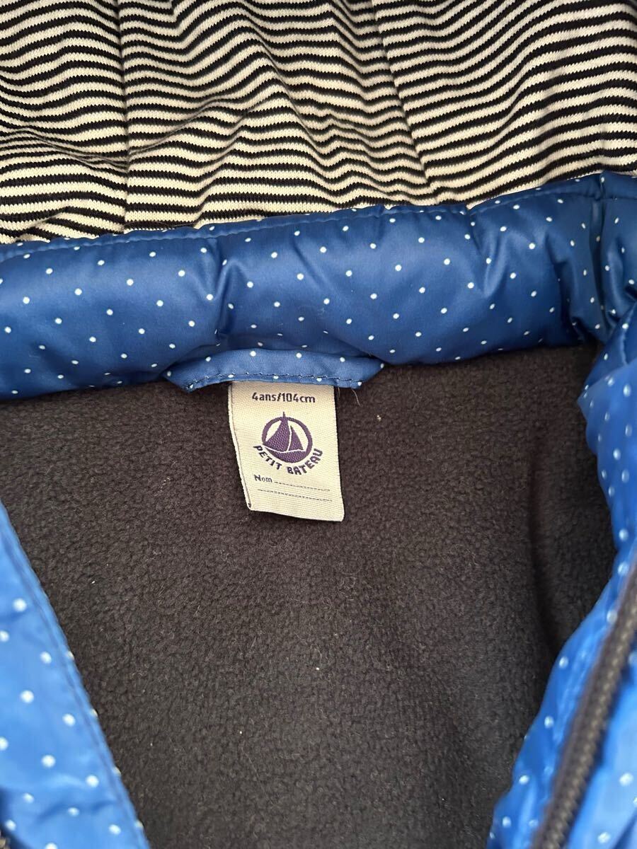 [ прекрасный товар ]4ans 104 Petit Bateau с хлопком лучший капот флис 100