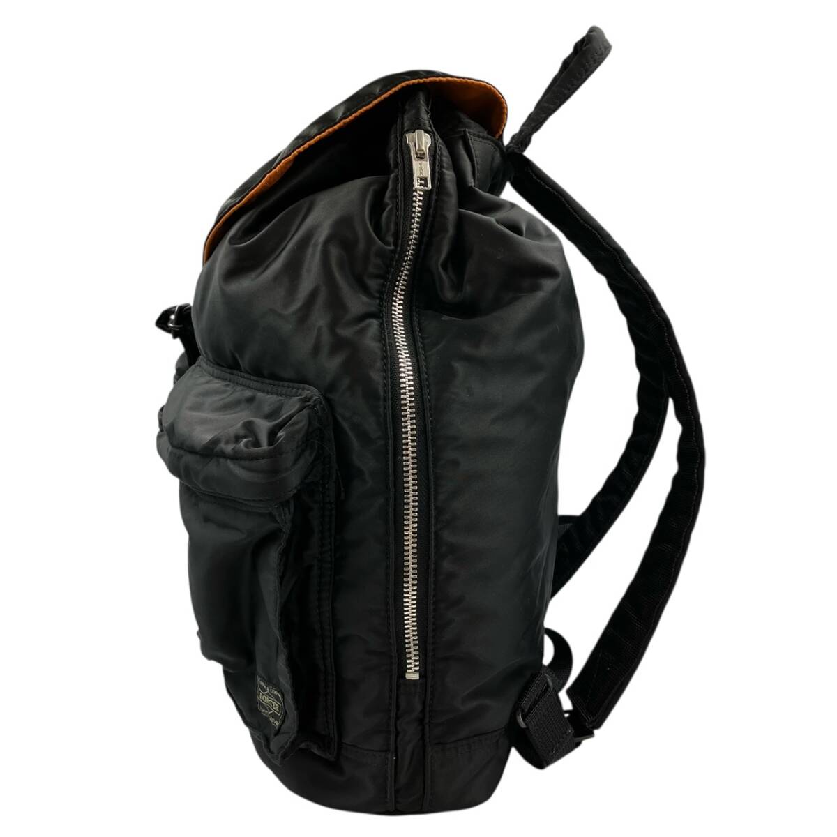 ポーター 巾着型 リュック バックパック デイパック ブラック系_画像4