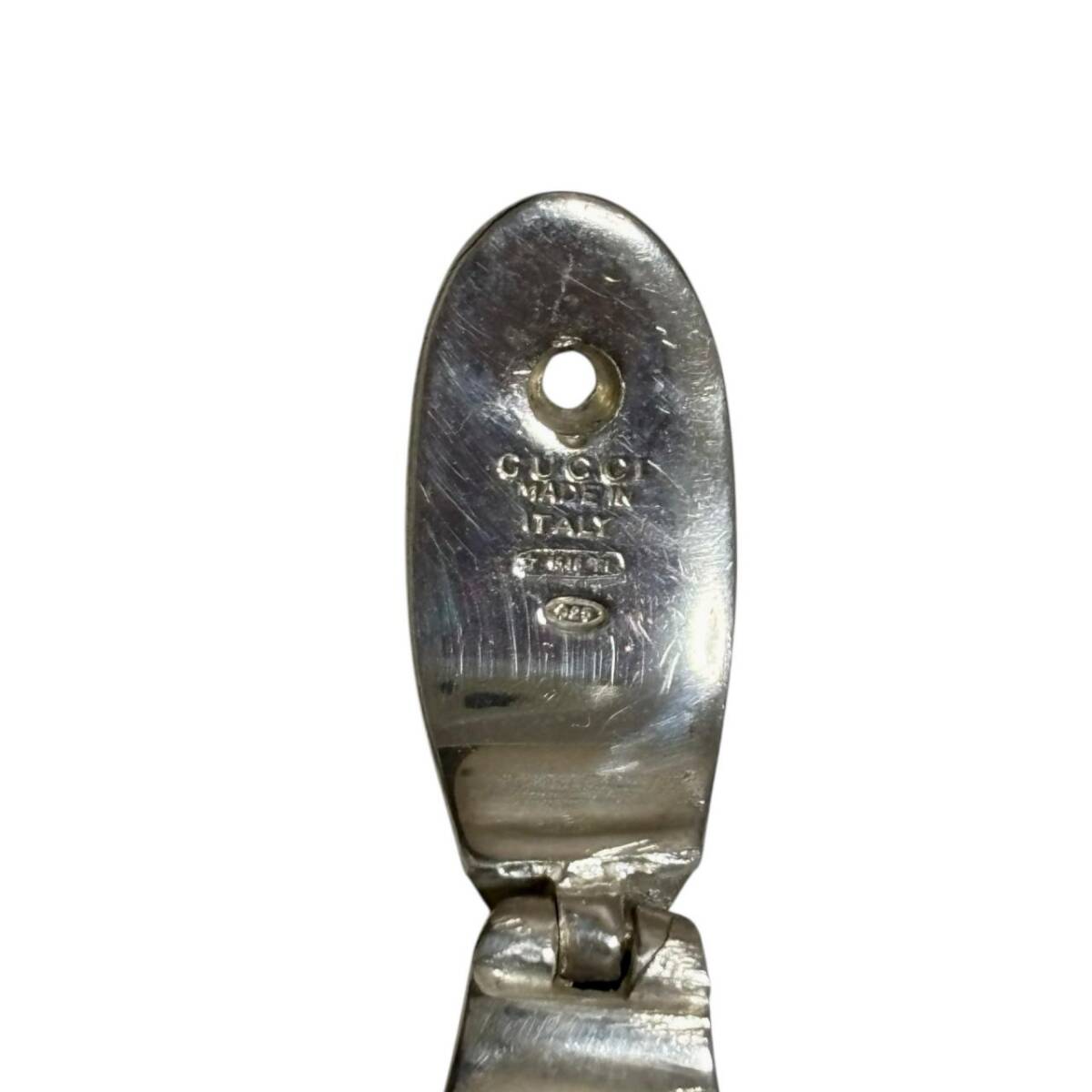 GUCCI グッチ ピアス ドロップ シルバー 925_画像5